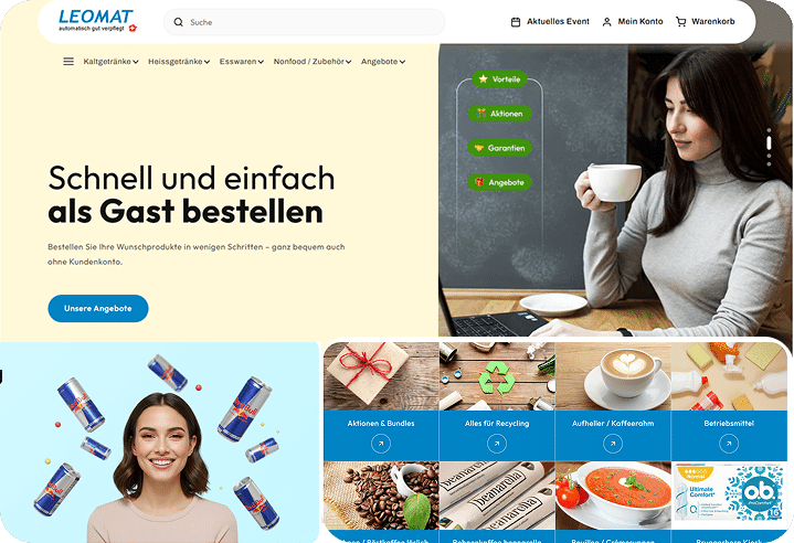 Leomat AG website preview